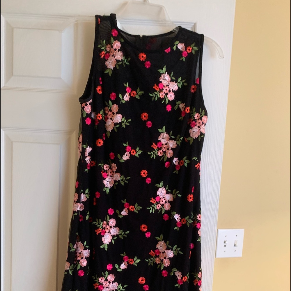Ralph Lauren Dress with Embroidered flowers
